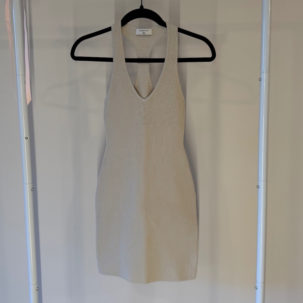 Aritzia knit sculpt dress